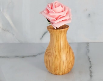 Olive Wood Vase