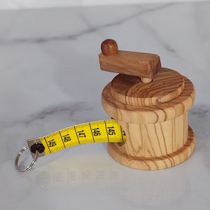 Olive wood  Tape Measure