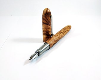 Olive Wood Fountain Pen Style 3