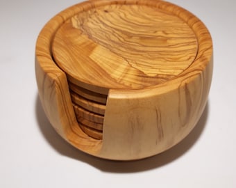 Olive Wood Coasters