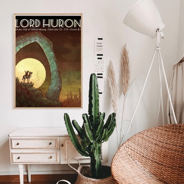 Lord Huron Concert Poster Print