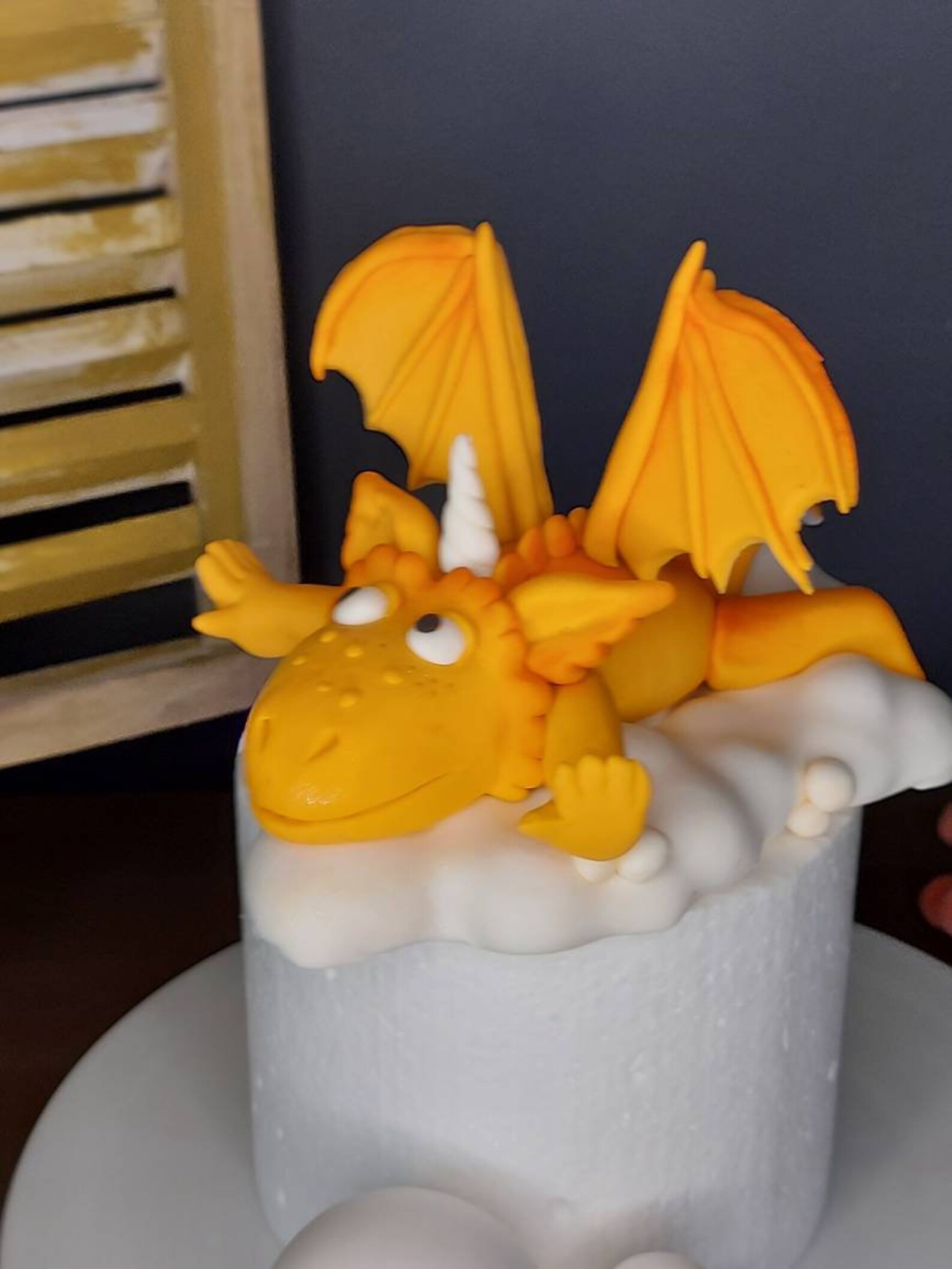 Zog Dragon edible fondant cake toppers Etsy