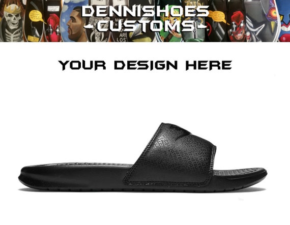 custom made nike sandals