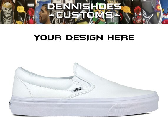 white vans designs