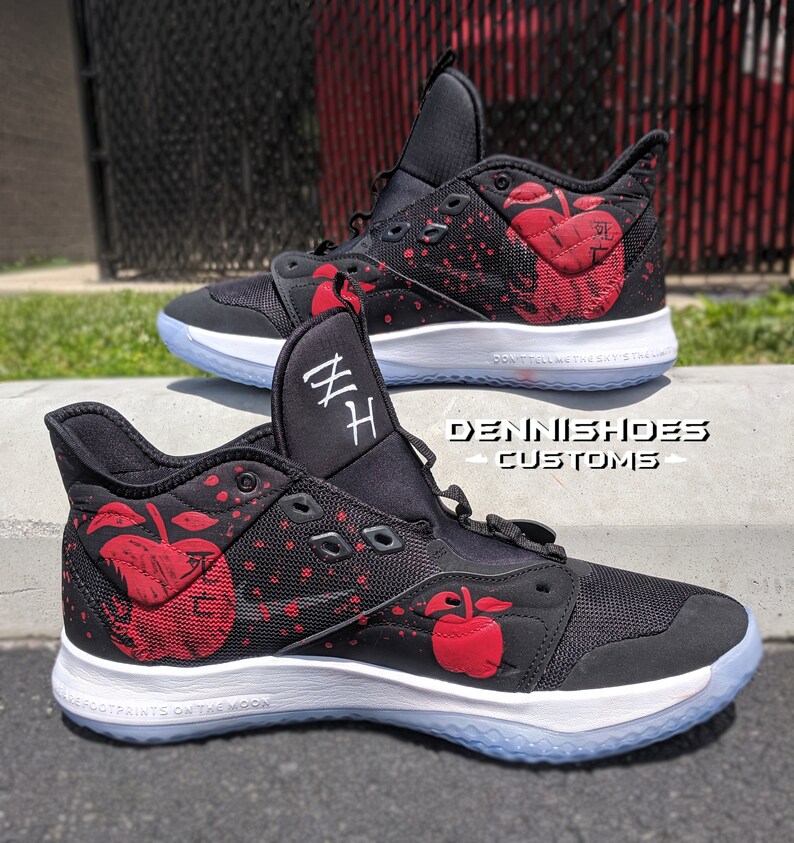 custom paul george shoes