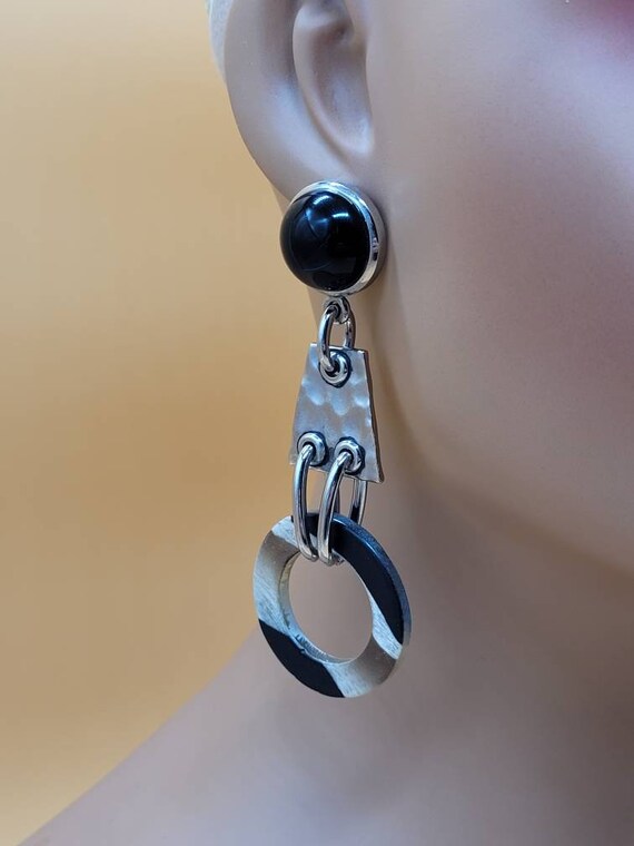 St John large dangling earrings - image 9