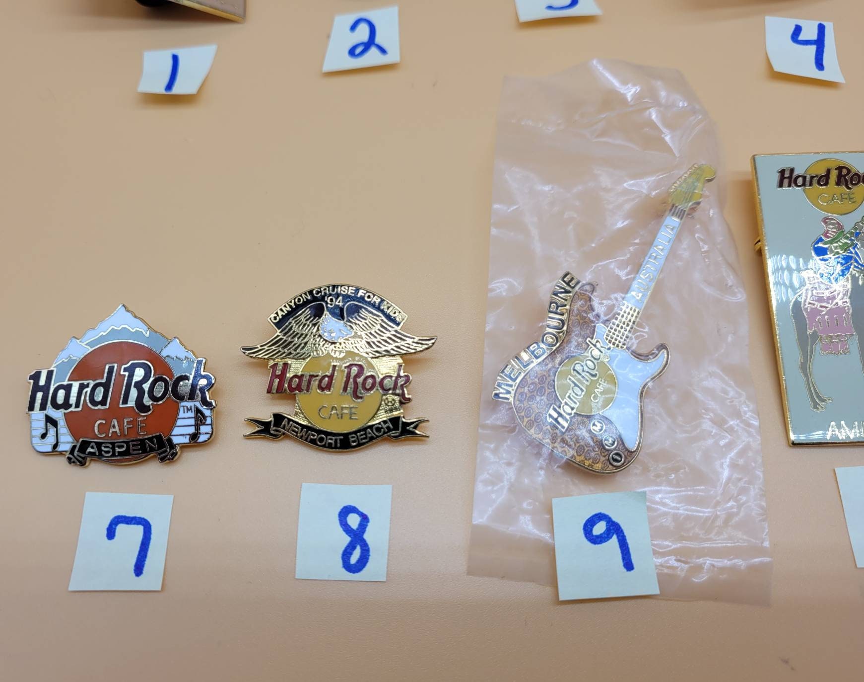Vintage Hard Rock Cafe Pin, Select Styles - Etsy Canada