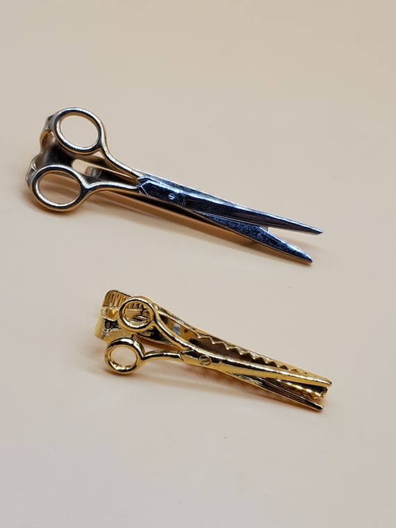 vintage scissors tie clip, select styles