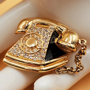 Swarovski Crystal Telephone - Etsy