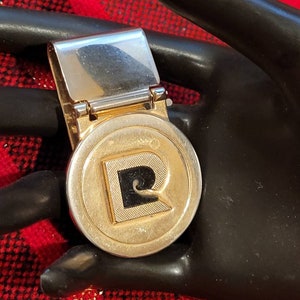 Vintage Pierre Cardin gold tone money clip