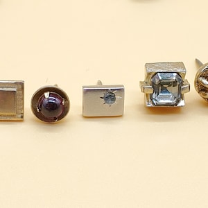 vintage small tie tack, jeweled tie tack, select styles