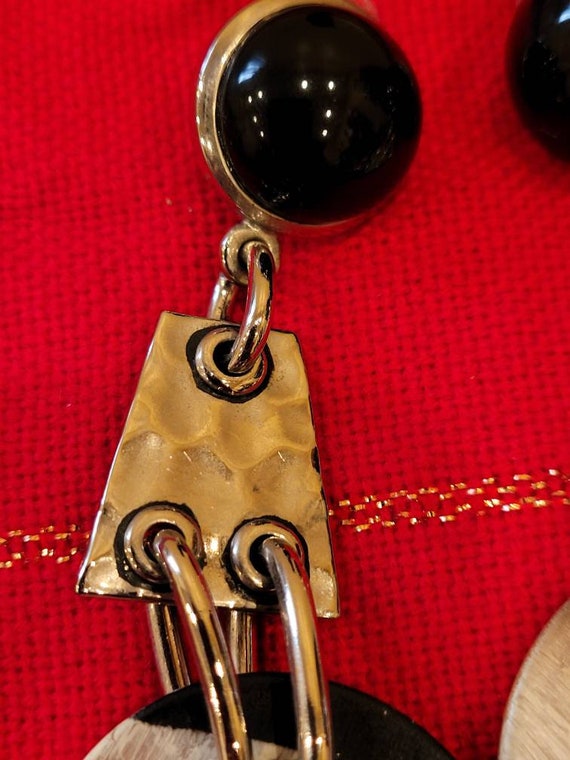 St John large dangling earrings - image 6