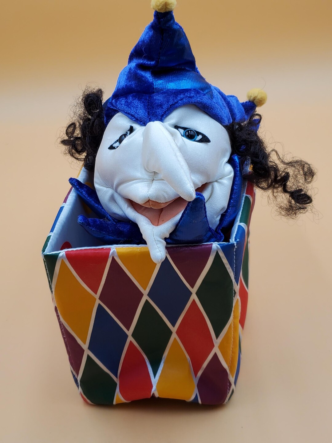 Vintage Folkmanis Jack-in-the-box Plush Hand Puppet - Etsy