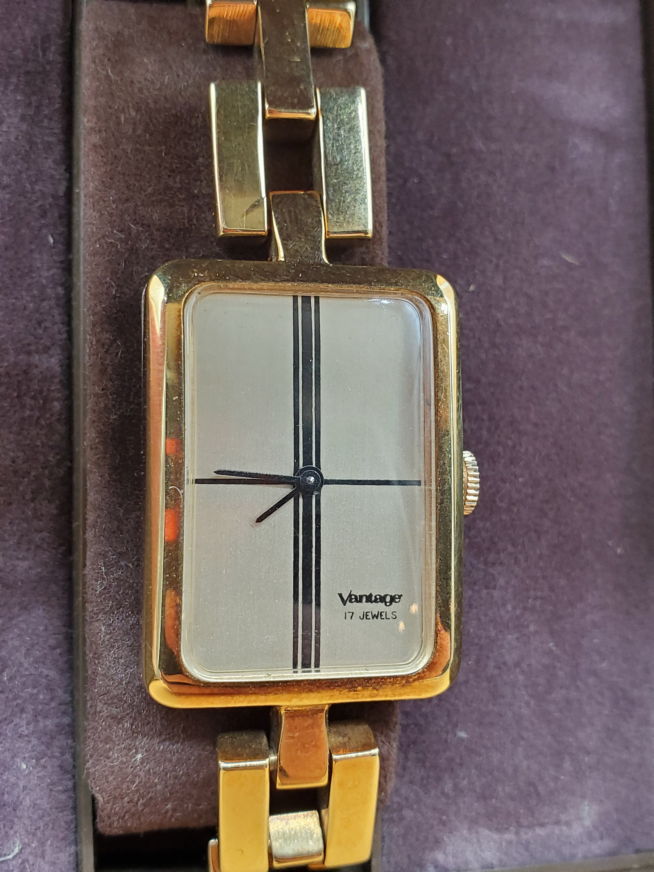 Vintage VANTAGE 17 Jewel Wind up Watch With Original Box WORKS Etsy Australia