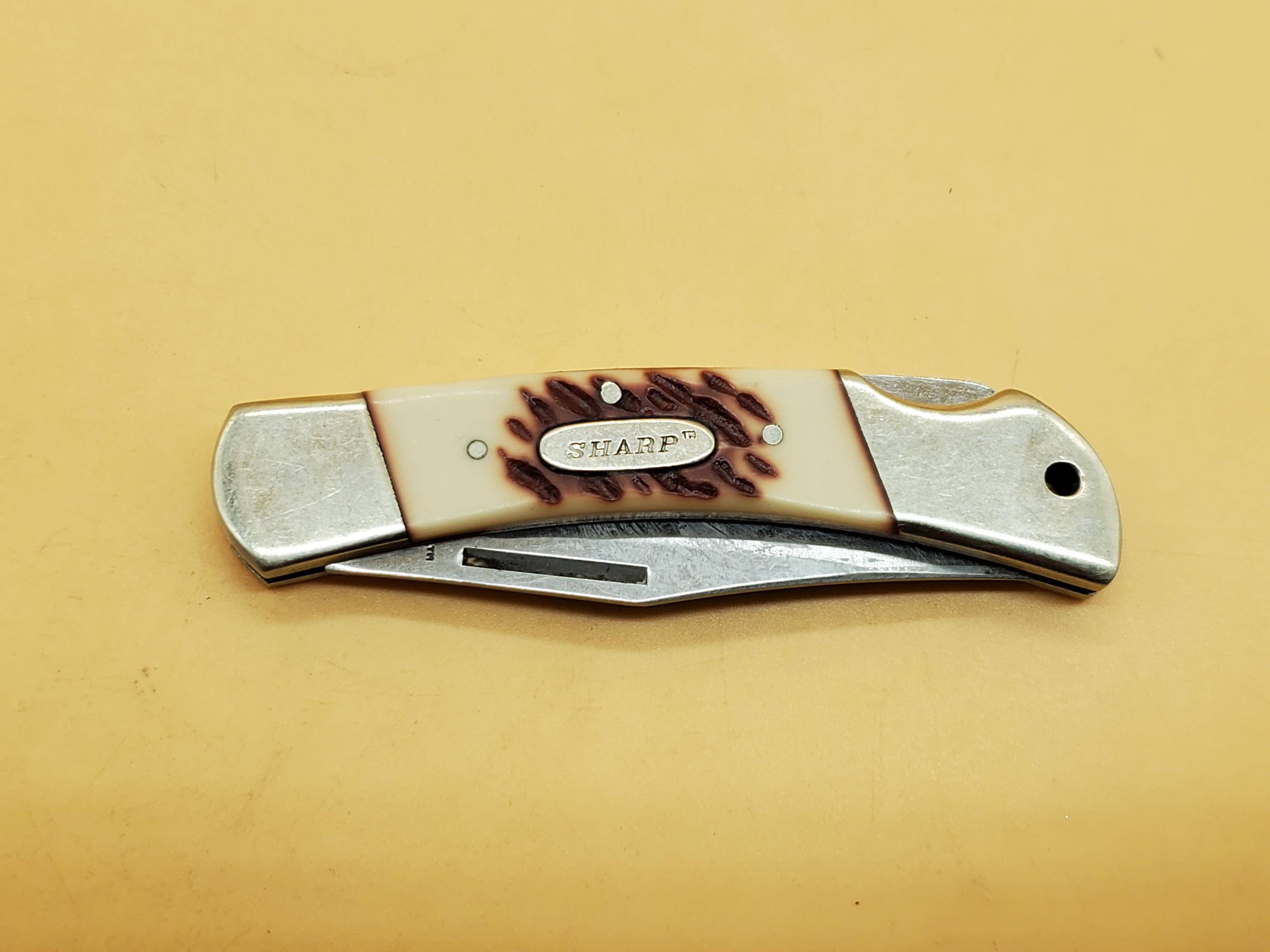 knife　ポケットナイフ　鑢付　海船鴎灯台　風景　象嵌　ビンテージ　キャンプ　アウトドア 日本製　vintage　Japan　knife $_1.JPG?set_id=880000500F