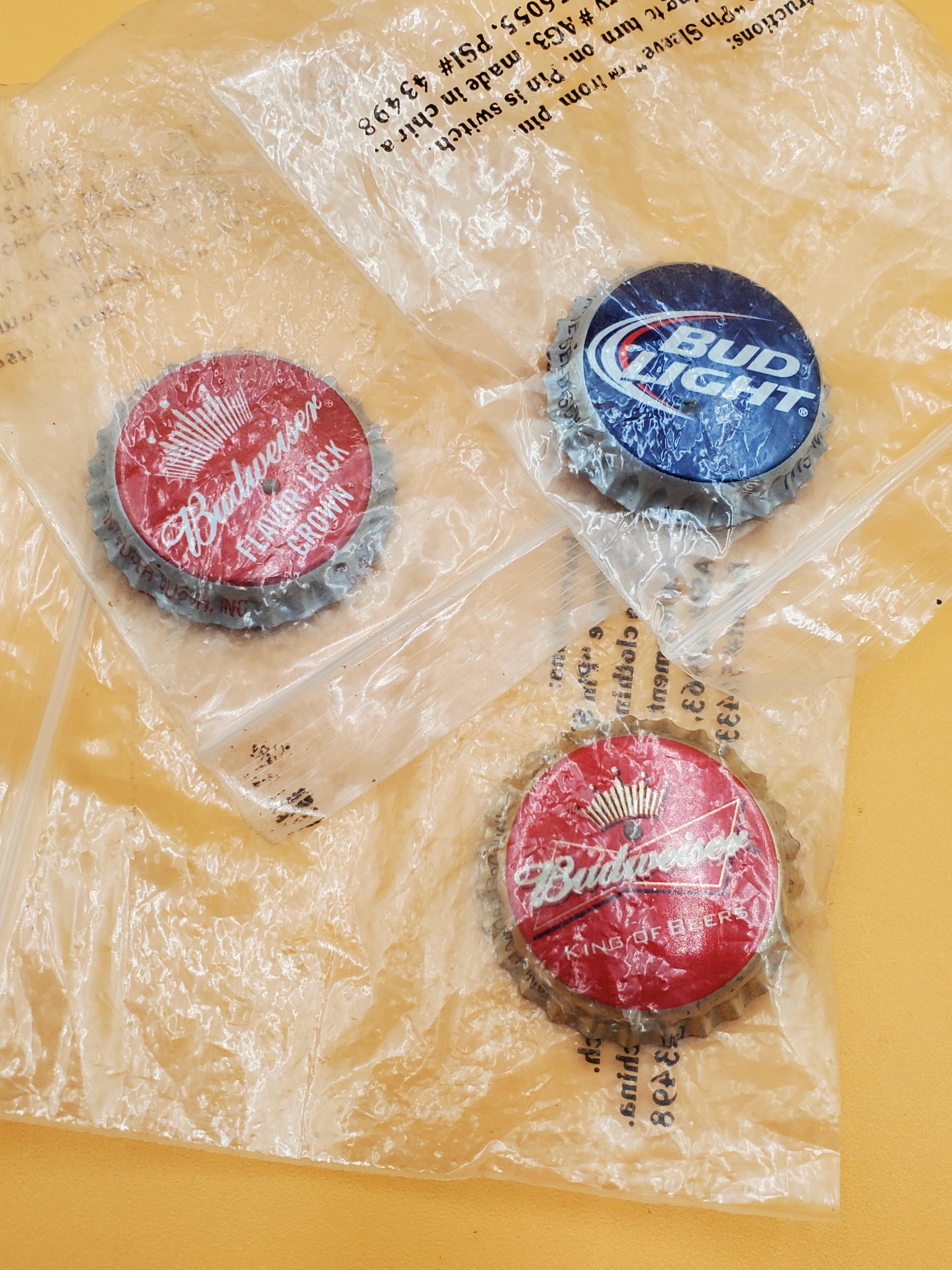 Vintage Budweiser Bottle Top Pin, Select Styles - Etsy