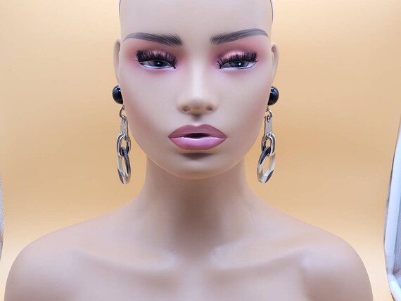 St John large dangling earrings - image 8