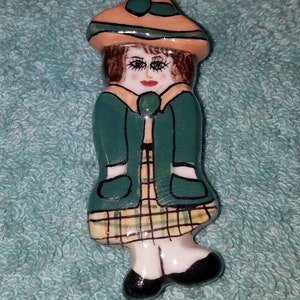 Vintage Susan Paley By Gantz Lady brooch
