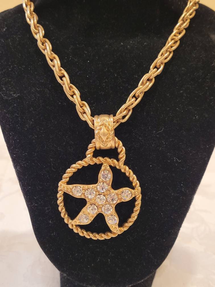 Cabi Gold Tone Chain Necklace With 