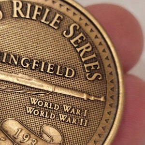 NRA M1903 Springfield Rifle Series Coin - Etsy