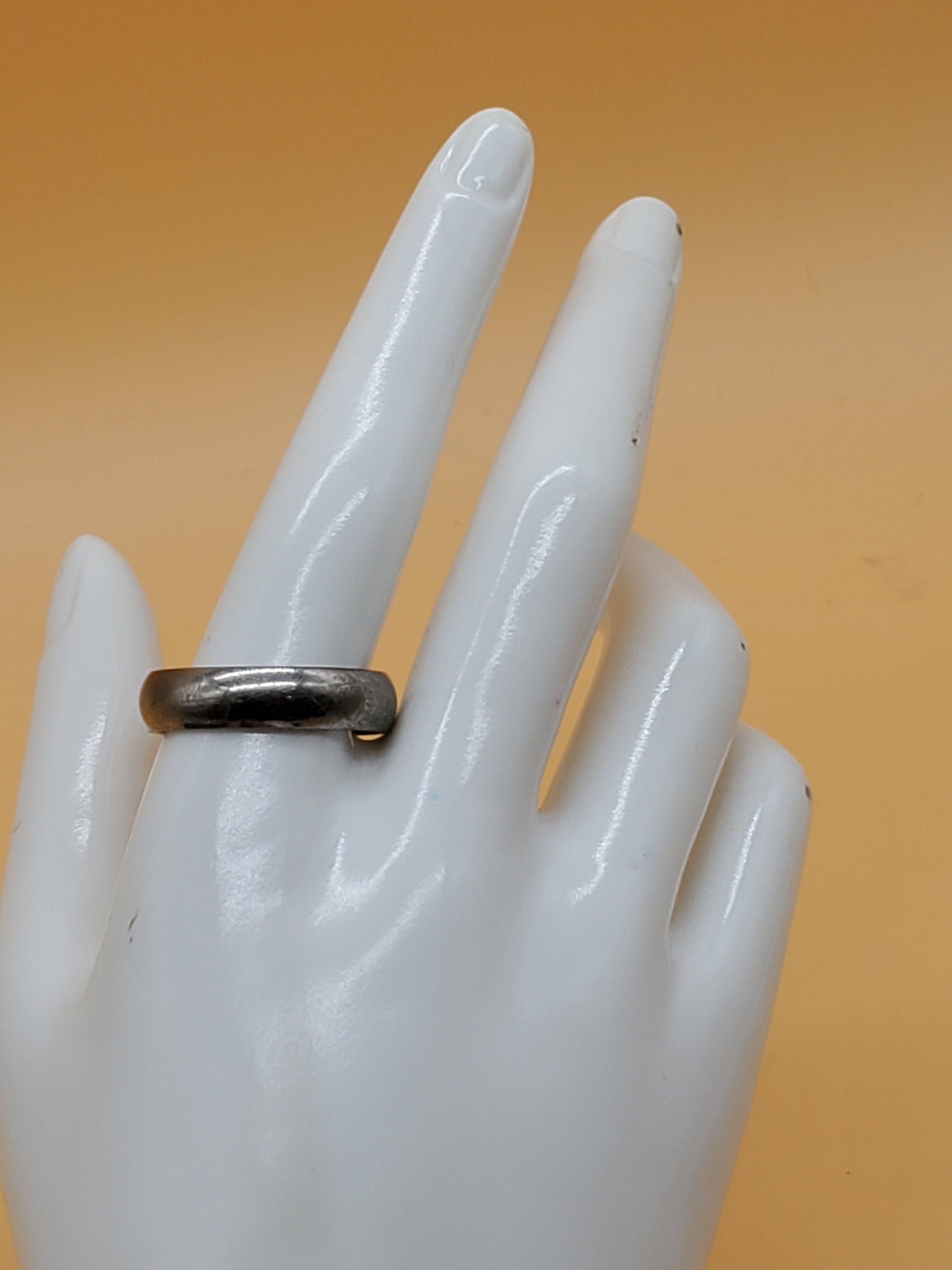 Mtbm Rings M&B Titanium Men's Band Ring - Etsy