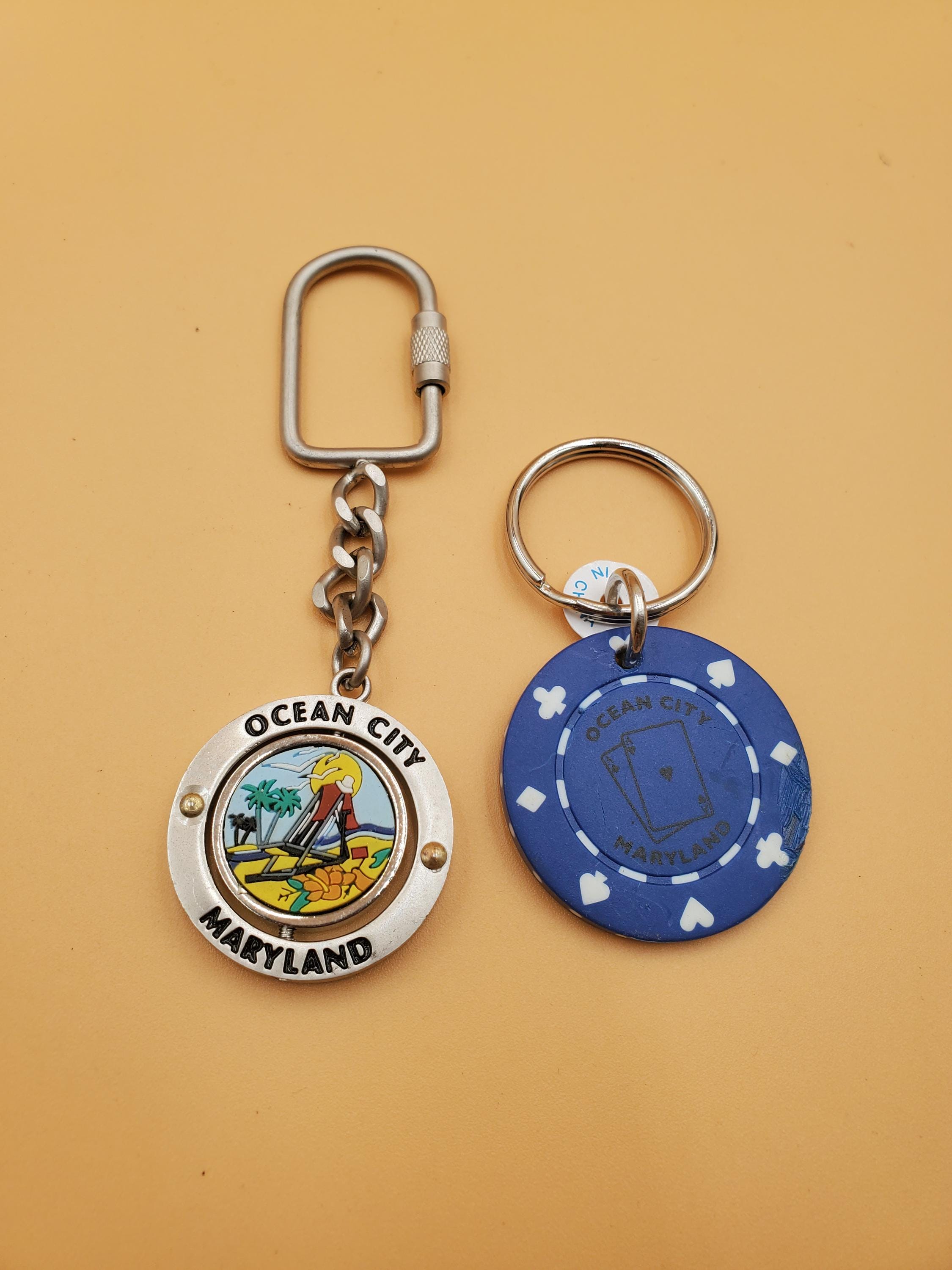 Vintage Ocen City Mary Souvine Keychain, Select Styles - Etsy