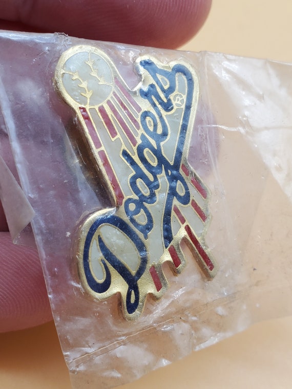 vintage Dodgers lapel pin