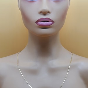 Vintage Monet gold tone chain necklace