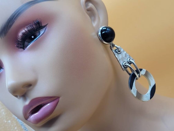 St John large dangling earrings - image 2