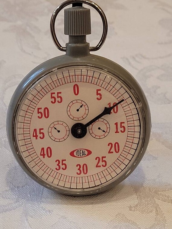 Vintage 1969 Ideal Toy Stopwatch Etsy