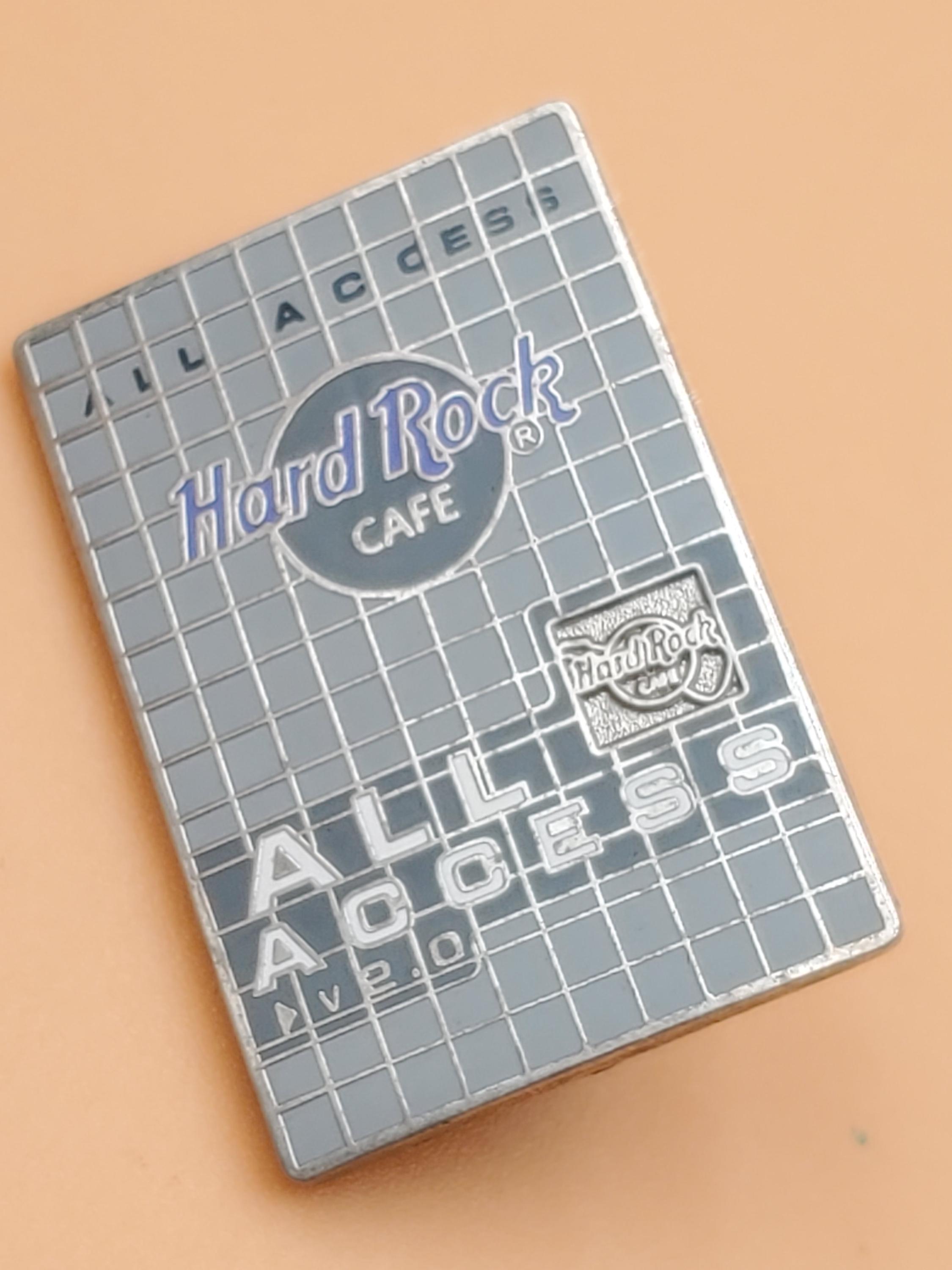 Vintage 2002 Hard Rock Cafe ALL Access V2.0 Pin - Etsy