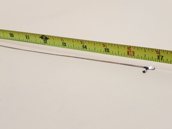 Vintage double interlocking hearts chain necklace - image 8