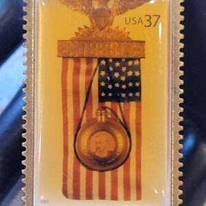 2003 USA 23 cent flag stamp pin
