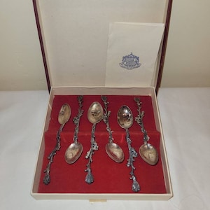 Vintage Rodd Jewelers Silversmith Australia spoon set