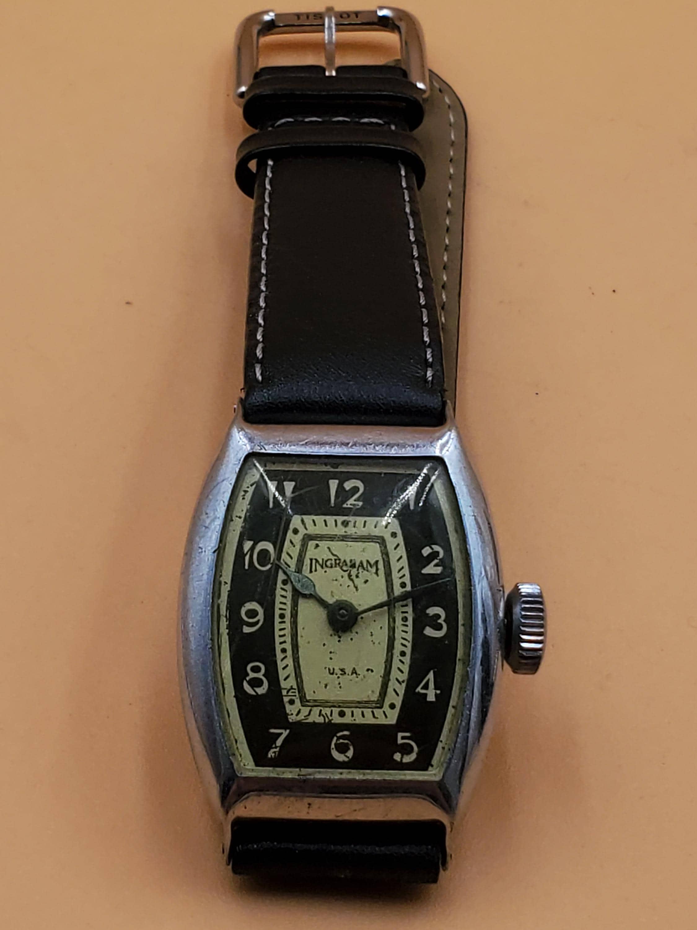 Vintage Ingraham USA Wind up Watch - Etsy