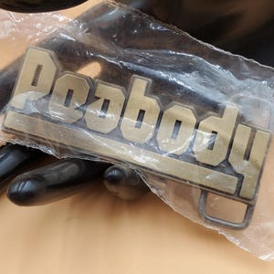 Peabody Belt Buckle - Etsy display picture 2