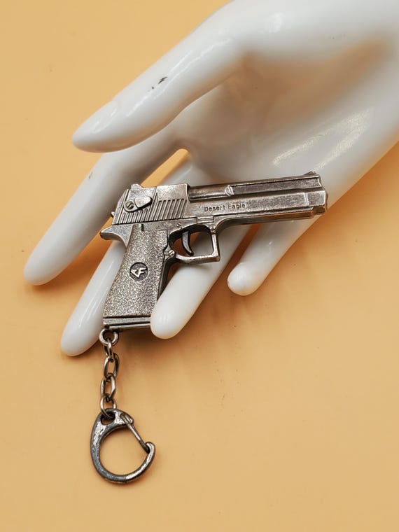 vintage Desert Eagle pistol Keychain
