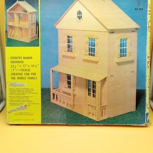 Vintage Storybook County Manor Precut Dollhouse