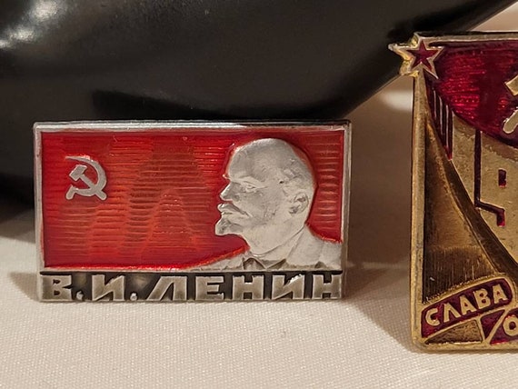 Vintage USSR soviet pins, lot of 4 - image 9