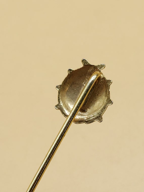 vintage enamel ladybug stick pin - image 7