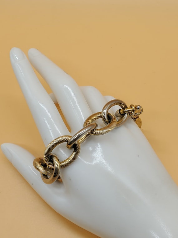 Loren Hope gold plated chunky chain link bracelet