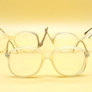 Vintage oversized thick prescription glasses, select styles