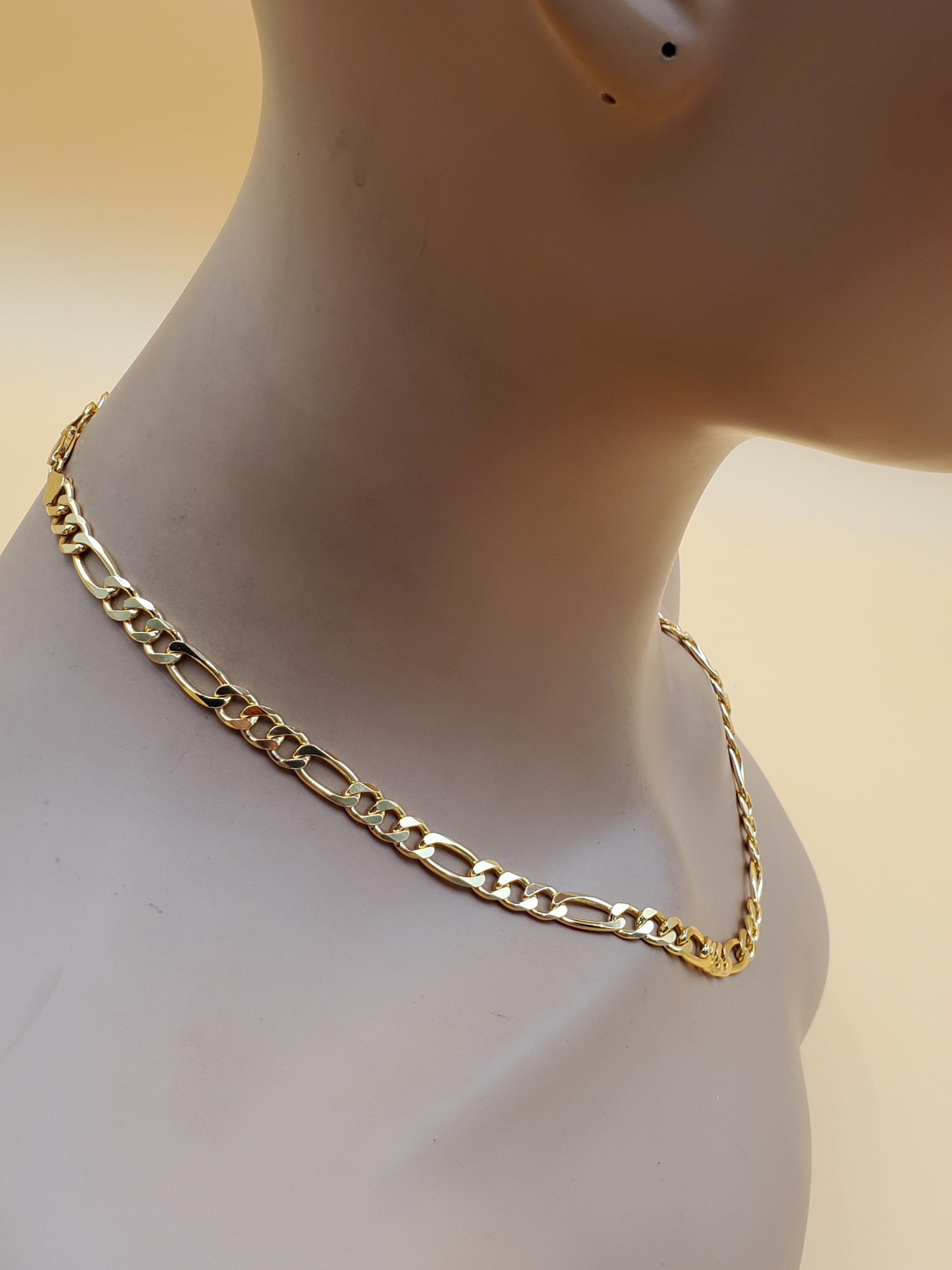 Vintage Milor Italy 925 Gold-plated Chunky Chain Necklace - Etsy