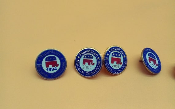 Republican National Committee pin, select years - image 7