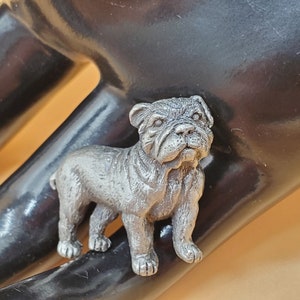 French bulldog lapel pin