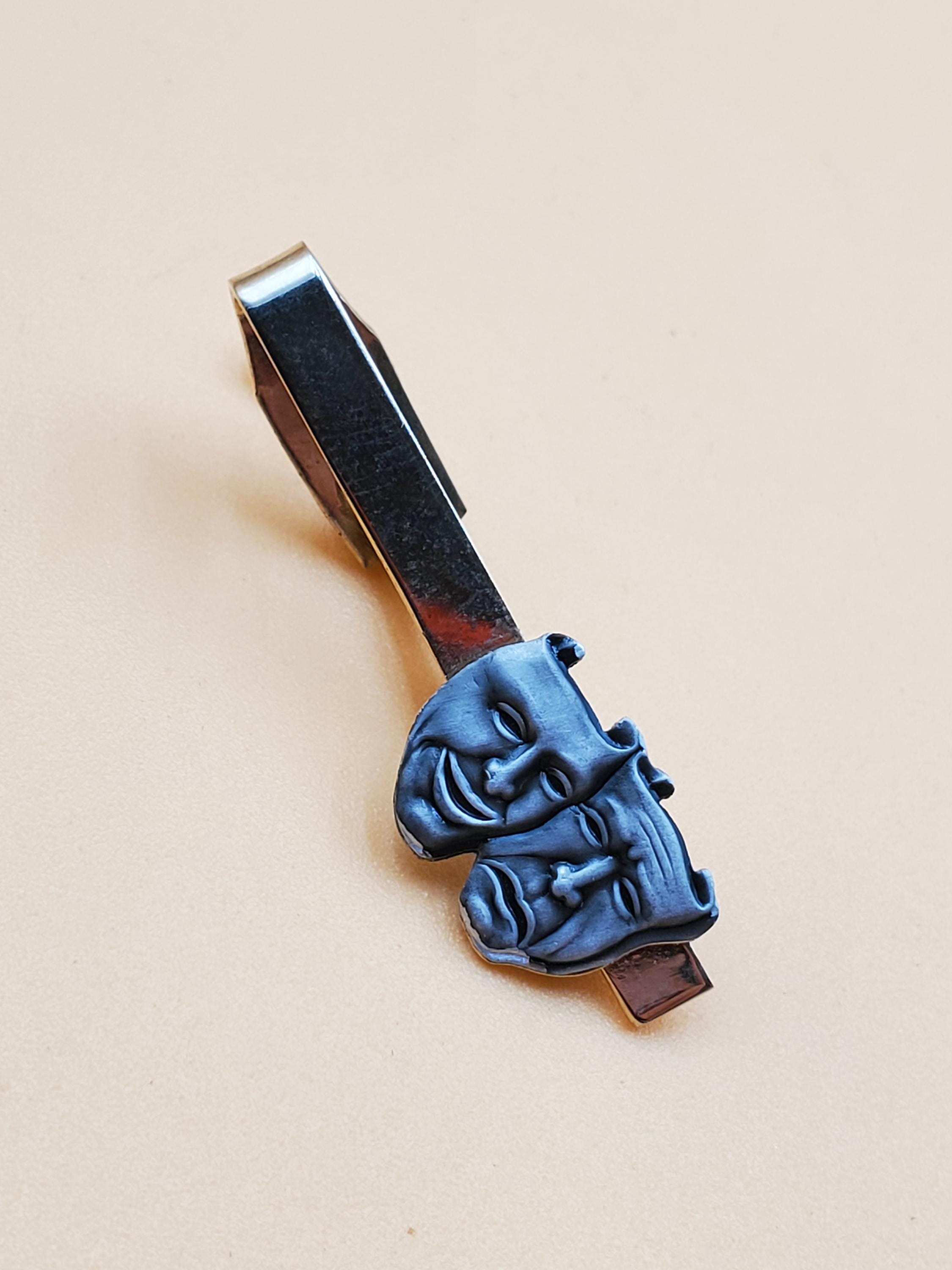 Pince à cravate Old Look | Rétro Weathering Vintage Luxe Chique Tie Pin Clip Pince à