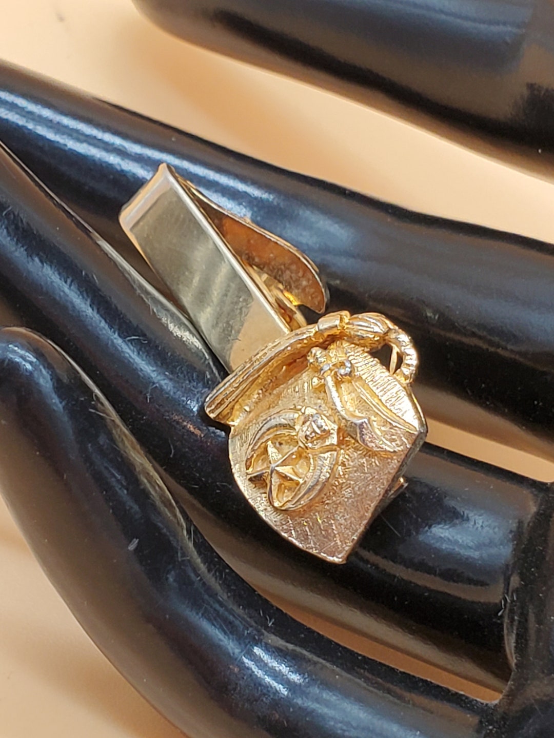 Clip De Cravate Et Boutons De Manchette Algeria Shrine Shriner - Occasion - Sans Marque