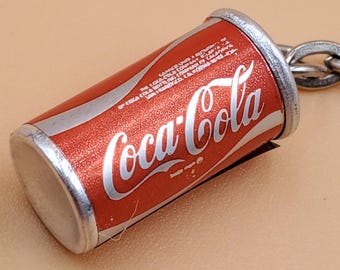 CocaCola COKE KEYRING & BANDANA SET おまけ付 Vintage Mini Coca-cola Can Keychain - Etsy