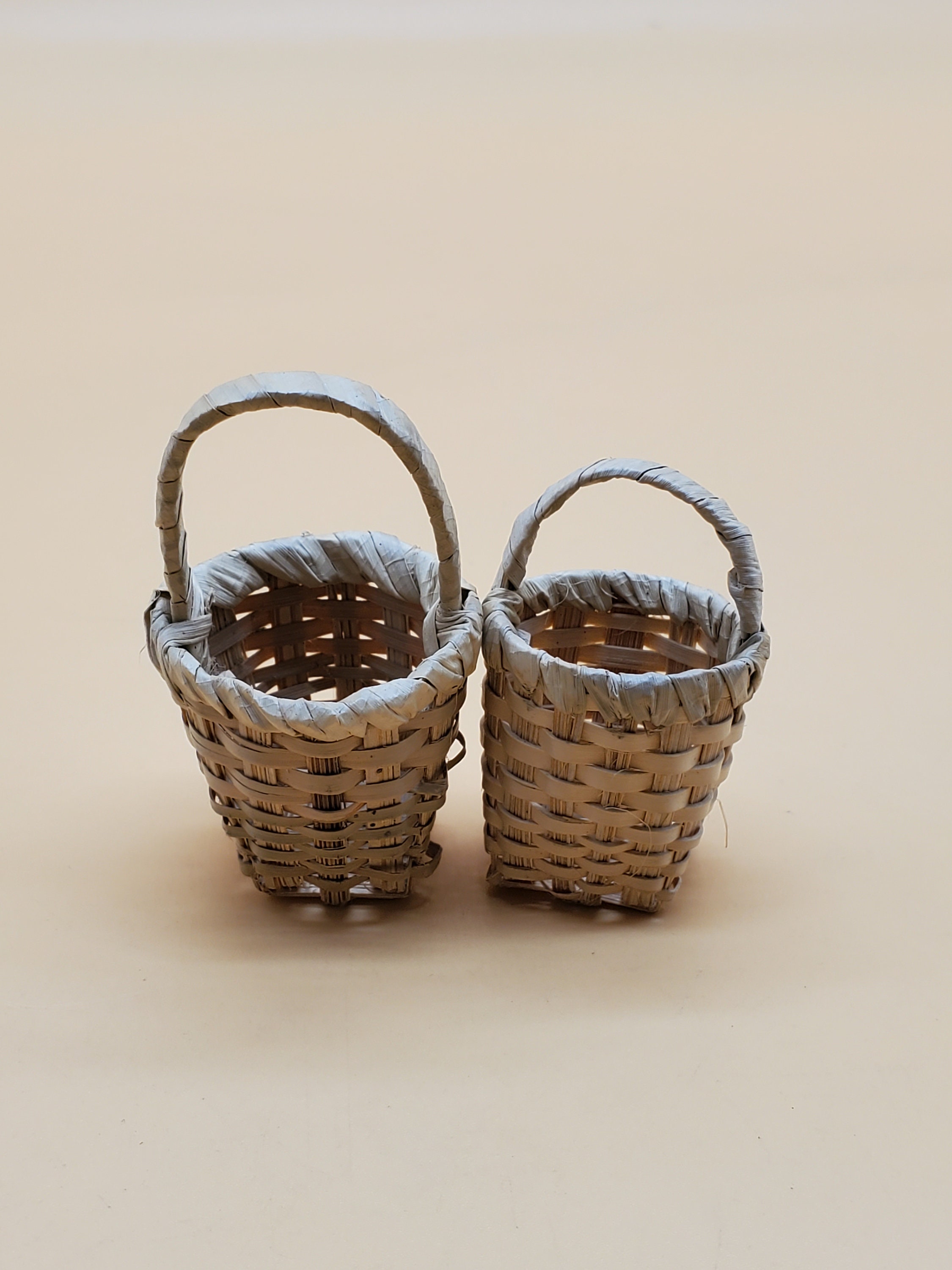 円高還元 Vintage miniature baskets, set of 2 - Etsy 日本 その他