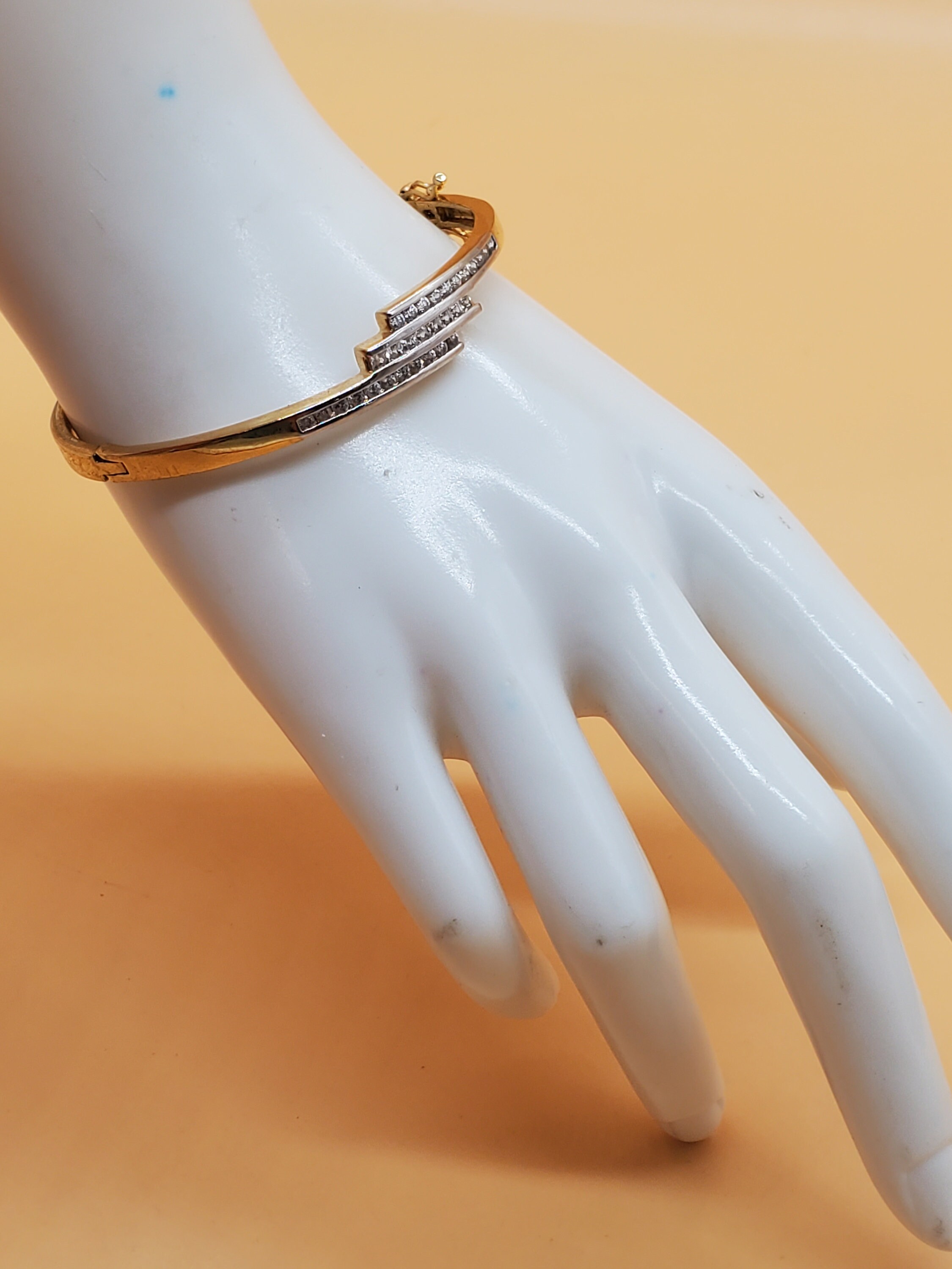 Sterling Silver Vintage Bangle Bracelet, Circa 1960 - Etsy
